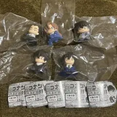 名探偵コナン ちぢませ隊11 千速・重悟・松田・世良・新一 5種セット