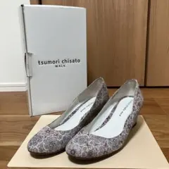 tsumori chisato WALK パンプス 花柄 ビジューのサムネイル