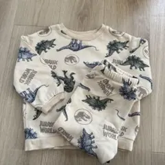 H&M ジュラシックワールド　セットアップ　裏起毛　トレーナー