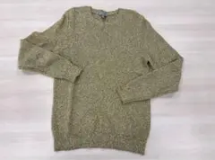 【美品】COS H&M メンズ メランジ ニット イエロー