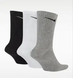NIKE パフォーマンス ライトウェイト トレーニング クルーソックス 3足組