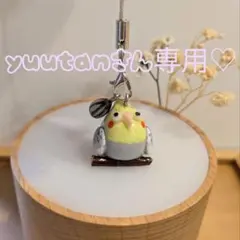 yuutanさん専用♡ ハンドメイドオーダー　インコ　ストラップ