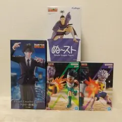 HUNTER×HUNTER クロロ ゴン キルア ノブナガ フィギュア４体セット