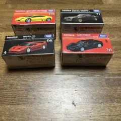 特価　トミカ プレミアム4台セット 【箱凹みあり】新品未開封。