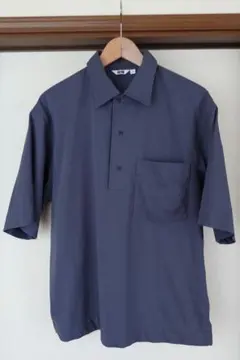 UNIQLO U エアリズムコットンポロシャツ グレー