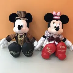 テーブルイズウェイティング ぬいぐるみ　ミッキー　ミニー　2017 ファイナル 東京ディズニーシー「テーブル・イズ・ウェイティング」フィナーレグッズ -