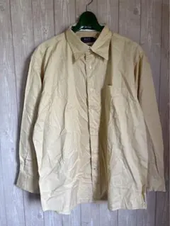 POLO ポロ 長袖シャツ4L　ベージュ