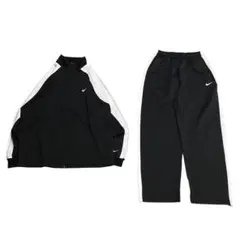 00s NIKE トラックスーツ セットアップ ジャケット Y2K ブラック