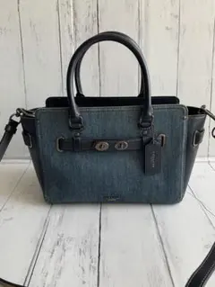 コーチ COACH デニム　ショルダーバッグのサムネイル