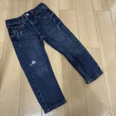 H&M ダメージデニムパンツ 95cm