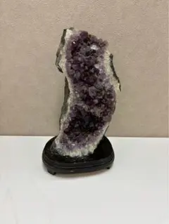 天然石 カルサイト共生アメジストの原石 置物 鉱物 m.44 - メルカリ