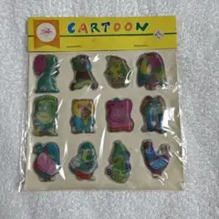 平成レトロ ぷっくりシール 動物