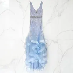 [エンジェルアールプレミアム]AP80804 キャバドレス サックス M