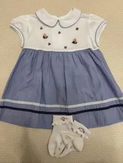 ファミリア　半袖チュニック ワンピース