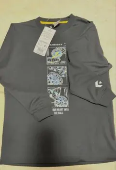 新品未使用タグ付き　CONVERSE バスケットウェア長袖　140 ブラック