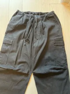 COMOLI 25ss ブラックドリル6Pパンツ　サイズ3