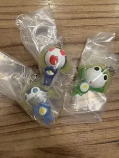 ケロロ軍曹 ちびケロめじるしアクセサリーであります　タママ　ちびケロ　ちびゼロ