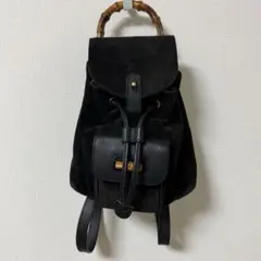 GUCCI バンブー スエード ミニリュック レディース　Y2K