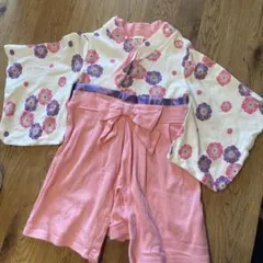 chill2 袴ロンパース80サイズ　100日祝い