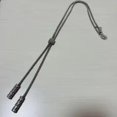 シルバー ロープスタイル ネックレスのサムネイル