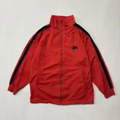 OLD STUSSY トラックジャケット ジャージ 赤 レッドのサムネイル