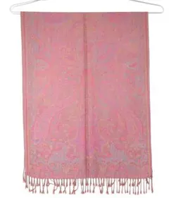 バリ島　パシュミナ　ストール　ショール　ひざ掛け　ペイズリー　カシミア