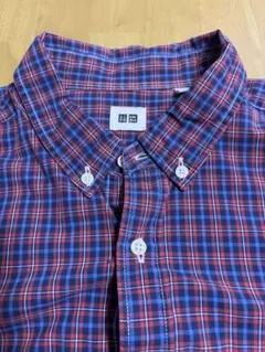 UNIQLO ユニクロ チェック柄 長袖シャツ XLサイズ