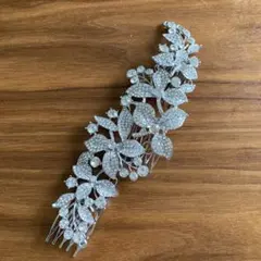 ウェディング　ヘッドドレス