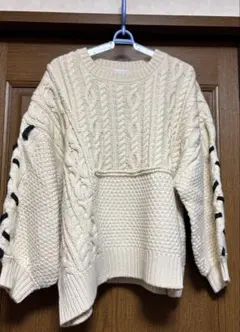 SIMPLICITE ニット ホワイト