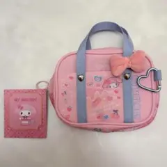 マイメロ ポーチ サンリオ学園きらめき部