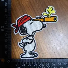 [匿名発送] スヌーピー　ウッドストック　ワッペン　アップリケ