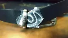 STUSSY レザーベルト