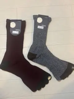 新品！ラソックス　rasox ５本指　ソックス　2足セット！靴下！　26-28