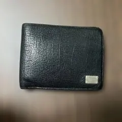 DOLCE&GABBANA 二つ折り財布 ブラック レザーのサムネイル