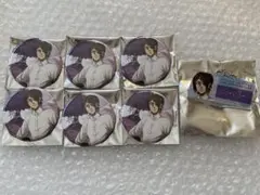 進撃の巨人　ATTACK FES 缶バッジ　ネームキーホルダー　ハンジ