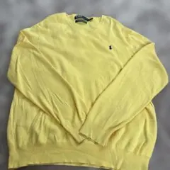 Polo by Ralph Lauren イエロー Vネックニットのサムネイル