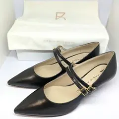 【新品】FABIO RUSCONI パンプス ポインテッドトゥ 23,5cmのサムネイル