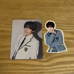 なにわ男子 HARDWORK トレカ＆シール セット 長尾謙杜