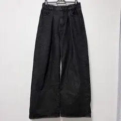 タックデニムワイドパンツ/974143