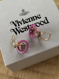 Vivienne Westwood ローズクリスタルピアスのサムネイル