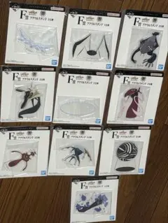 エヴァンゲリオン　一番くじ　F賞　アクリルスタンド　10種セット