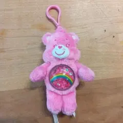 ケアベア　Care Bears　ピンク　ポップマート　キーホルダー　チアベア