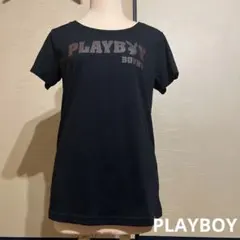 【未使用】PLAYBOY Tシャツ 黒のサムネイル