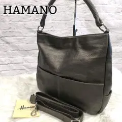 ハマノ 森久美子 コラボ 2WAYバッグ トートバッグ ショルダー ブロンズのサムネイル