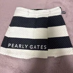 PEARLY GATES ストライプスカート 00サイズ