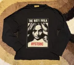 HYSTERIC長袖Tシャツ THE WAY I WALK ヒステリックグラマー