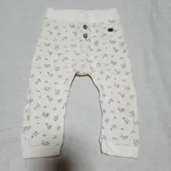 teteatete 　テータテート　小花柄サーマルワッフルレギンスパンツ