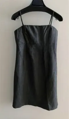 キャミソールワンピース　ギャップ★美品　グレー　ラメ