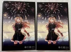 刀剣乱舞 灯結び展 ポストカード ポスカ 乱 藤四郎 現世遠征 都結び