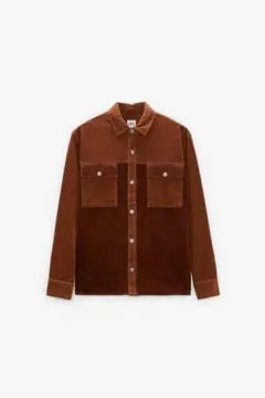 ☆ZARA ザラ コーデュロイシャツ シャツジャケット オーバーサイズ/S☆新品